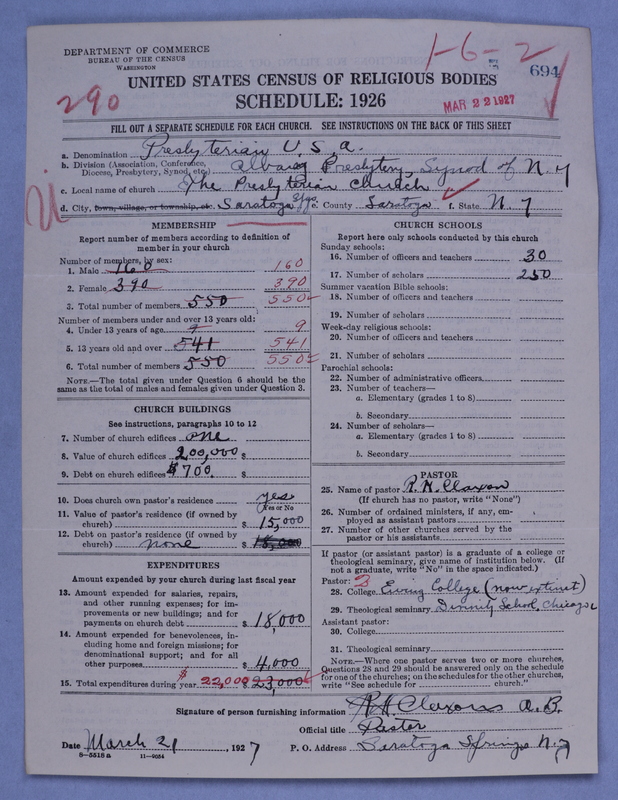 Scan of Presbyterian Church in the United States of America: 694