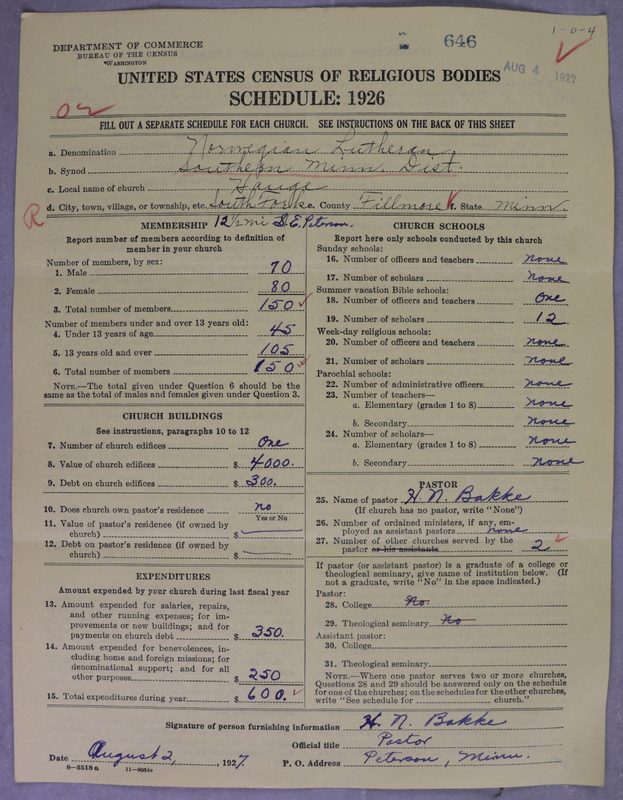 Scan of Norwegian Lutheran Church of America: 646