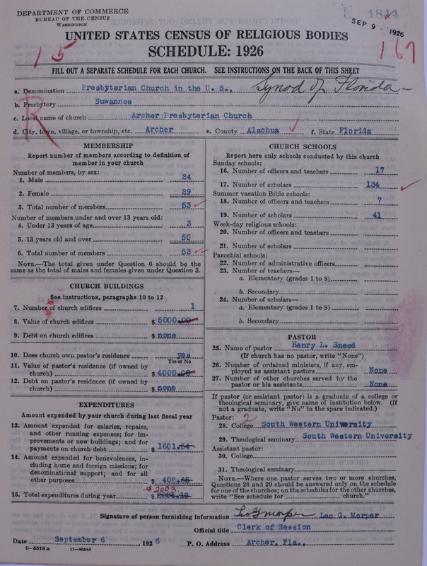 Scan of Presbyterian Church in the United States: 1844