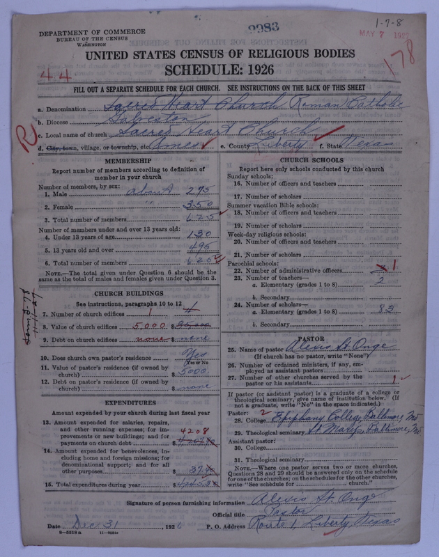 Scan of Roman Catholic Church: 9983