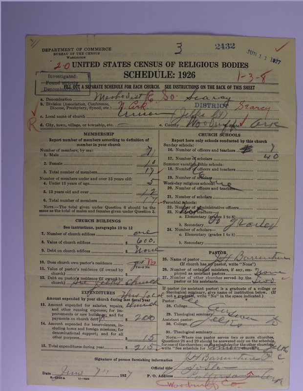 Scan of Methodist Episcopal Church, South: 2432