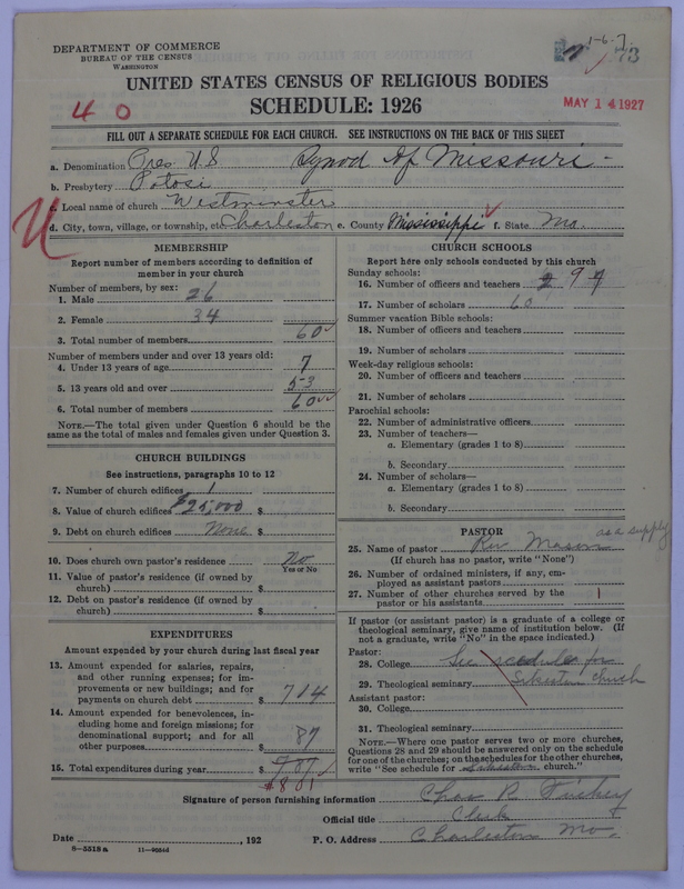 Scan of Presbyterian Church in the United States: 73