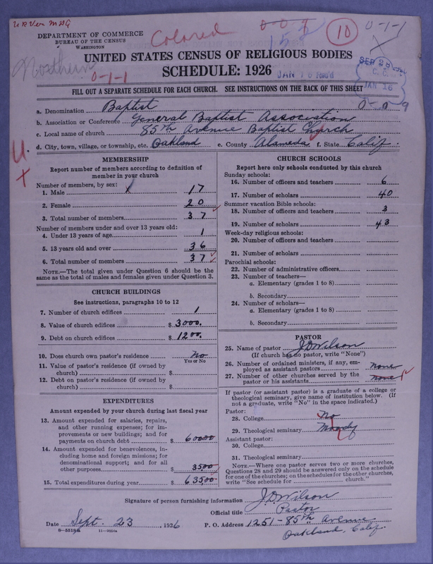 Scan of Negro Baptists: 152