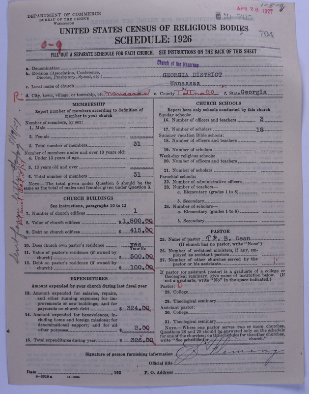 Scan of Church of the Nazarene: 704