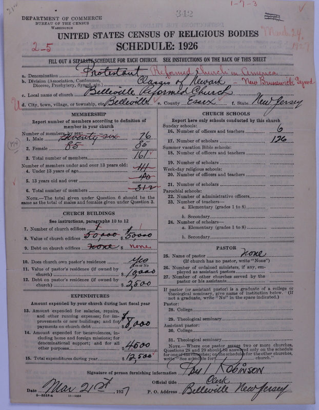 Scan of Reformed Church in America: 342