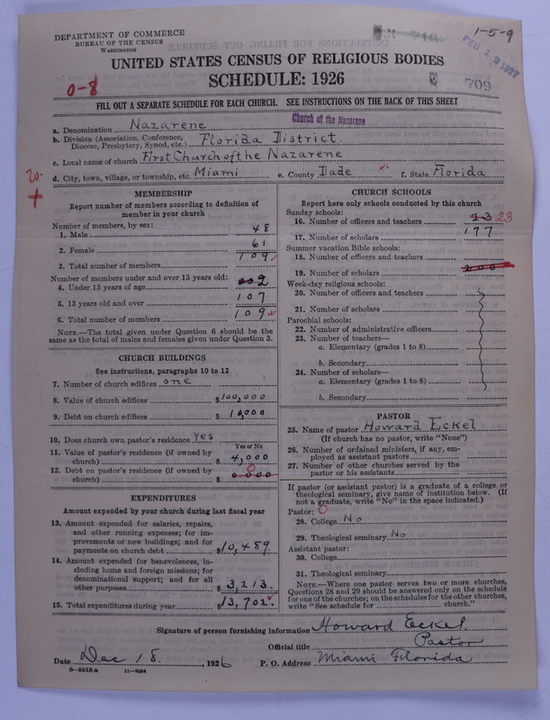 Scan of Church of the Nazarene: 709