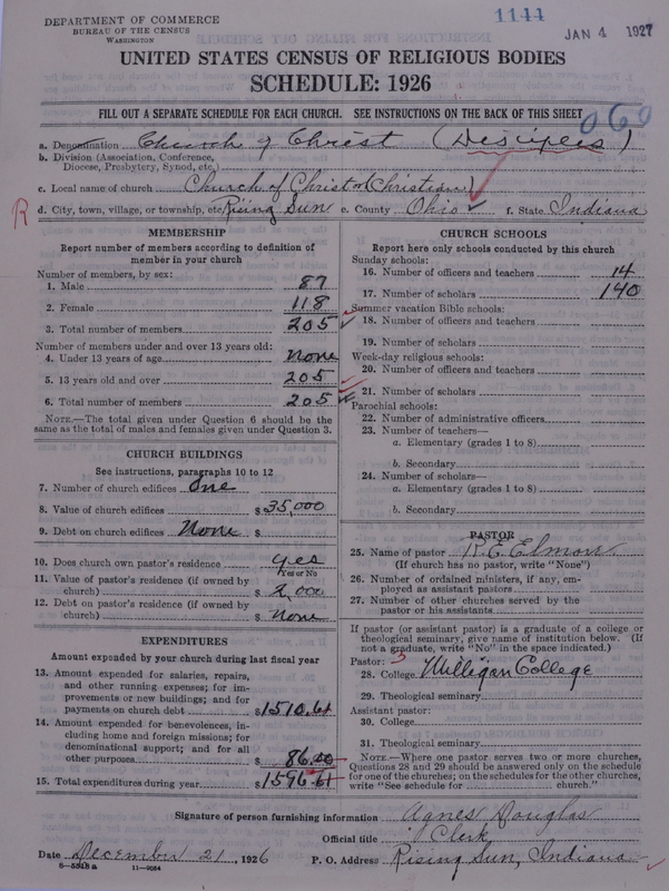 Scan of Disciples of Christ: 1144