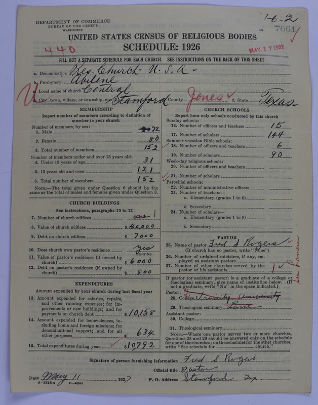 Scan of Presbyterian Church in the United States of America: 7661