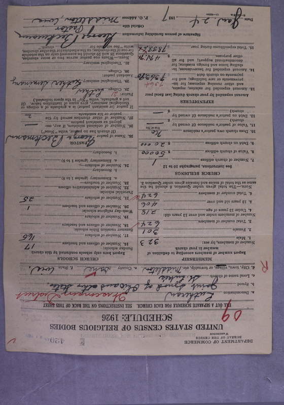 Scan of Synod of the Reformed Presbyterian Church of North America: 420