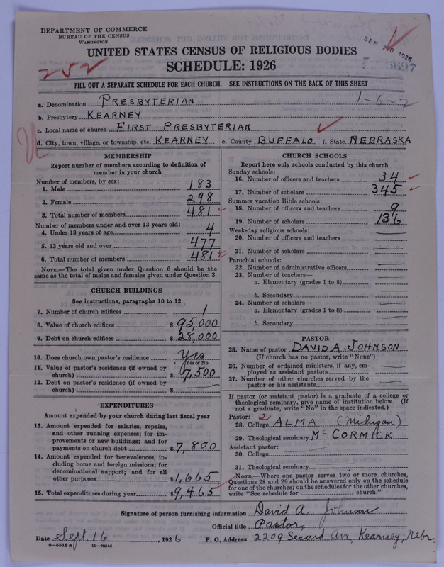 Scan of Presbyterian Church in the United States of America: 5697