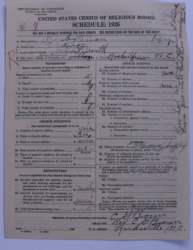 Scan of Presbyterian Church in the United States: 1191