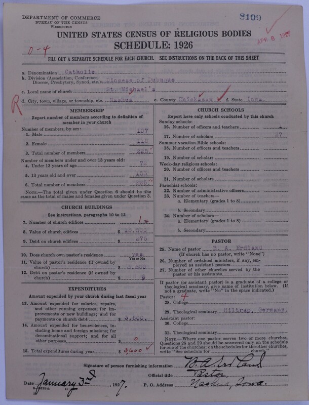 Scan of Roman Catholic Church: 8109