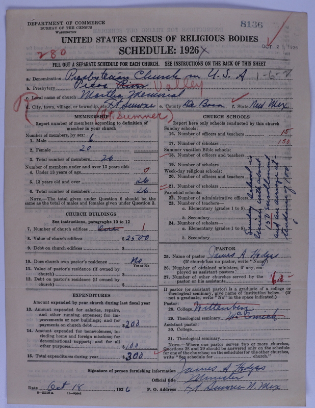 Scan of Presbyterian Church in the United States of America: 8136