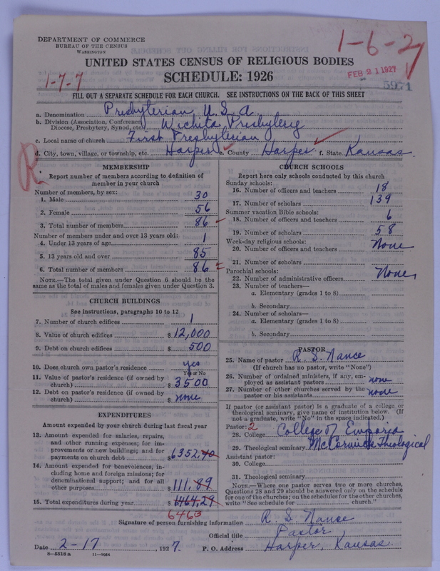 Scan of Presbyterian Church in the United States of America: 5971