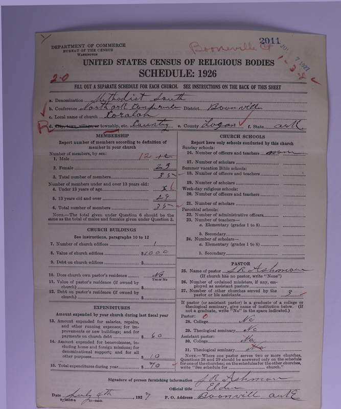 Scan of Methodist Episcopal Church, South: 2011