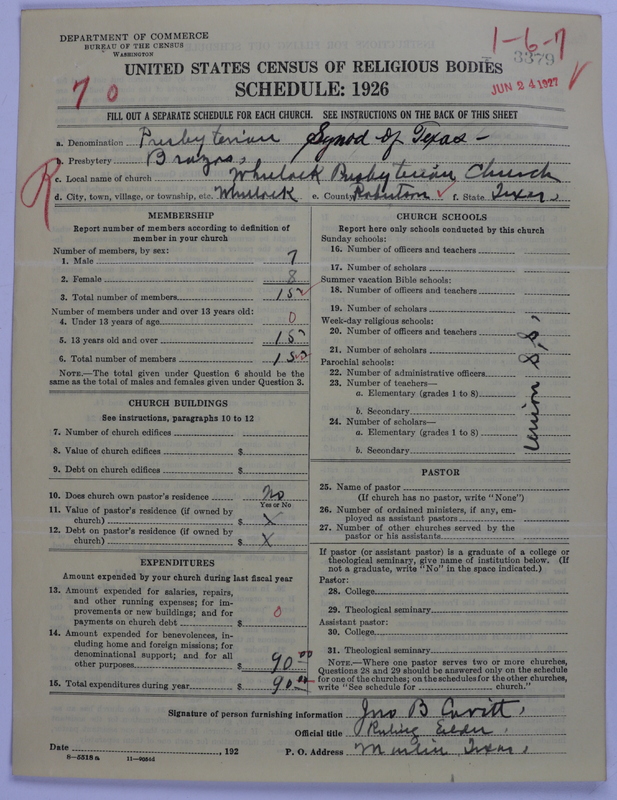 Scan of Presbyterian Church in the United States: 3379