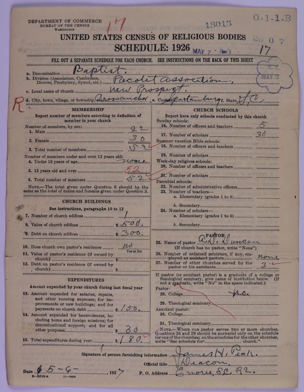 Scan of Negro Baptists: 18013