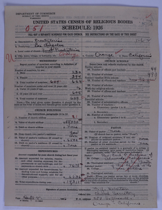 Scan of Presbyterian Church in the United States of America: 8764