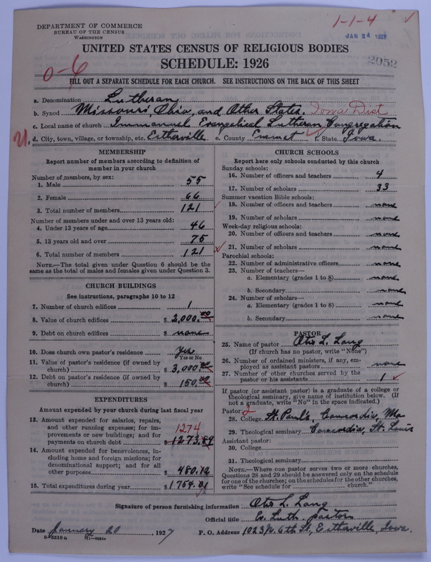 Scan of Evangelical Lutheran Synodical Conference of America: Evangelical Lutheran Synod of Missouri, Ohio, and Other States: 2052