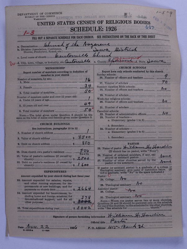 Scan of Church of the Nazarene: 447