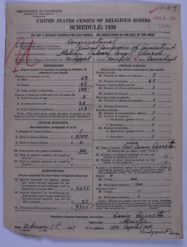 Scan of Congregational Churches: 1186