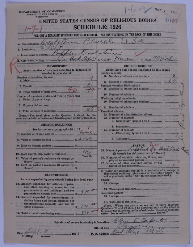 Scan of Presbyterian Church in the United States of America: 4007