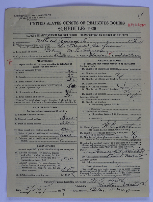 Scan of Federated Churches: 92