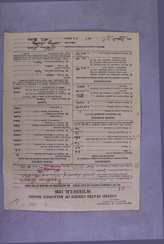 Scan of Synod of the Reformed Presbyterian Church of North America: 726