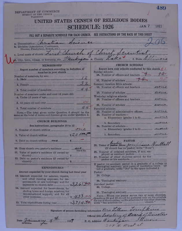 Scan of Church of Christ, Scientist: 489