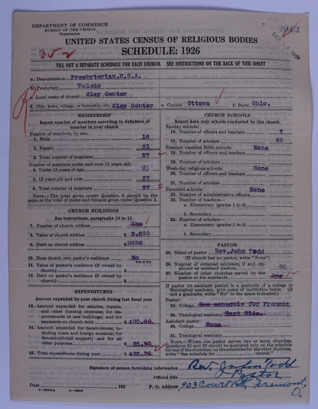 Scan of Presbyterian Church in the United States of America: 2942