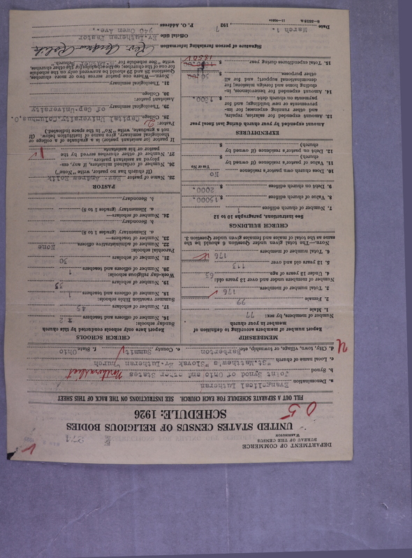 Scan of Synod of the Reformed Presbyterian Church of North America: 274