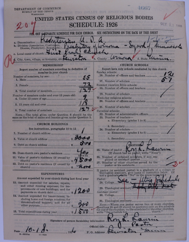 Scan of Presbyterian Church in the United States of America: 4667