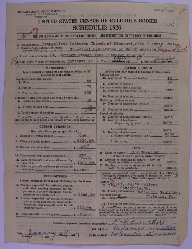 Scan of Evangelical Lutheran Synodical Conference of America: Evangelical Lutheran Synod of Missouri, Ohio, and Other States: 2975