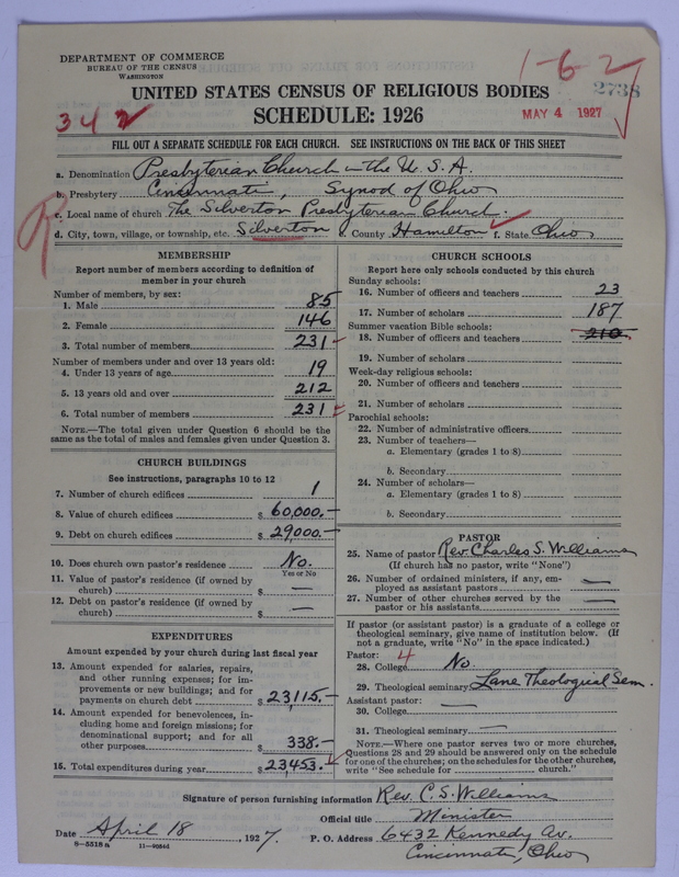 Scan of Presbyterian Church in the United States of America: 2738