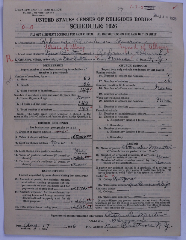 Scan of Reformed Church in America: 77