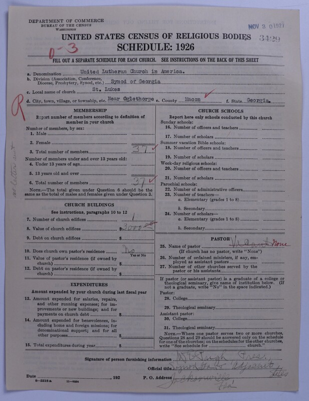 Scan of United Lutheran Church in America: 3429