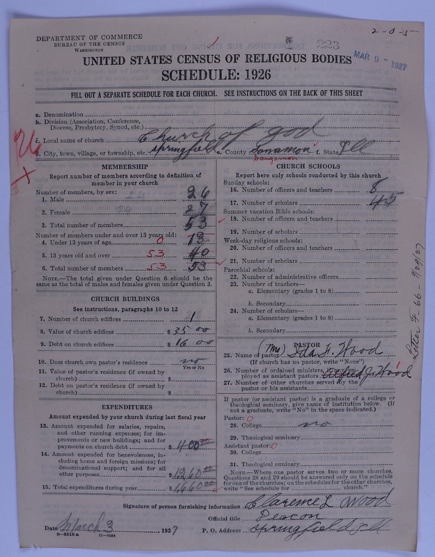 Scan of Church of God (Headquarters, Anderson, Ind.): 223