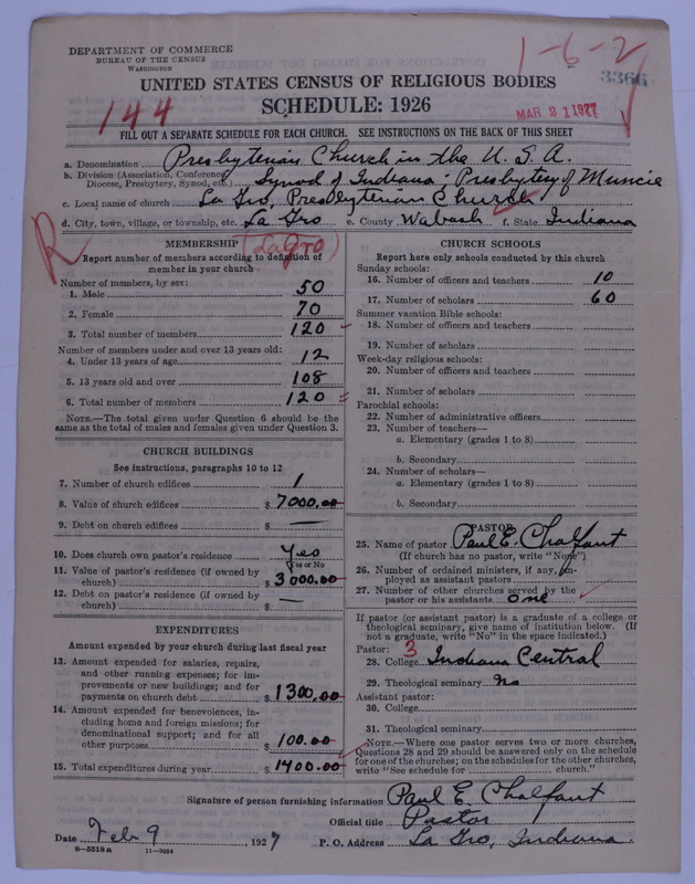 Scan of Presbyterian Church in the United States of America: 3366