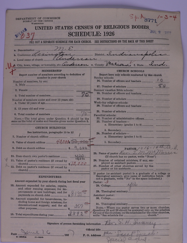 Scan of Methodist Episcopal Church: 8771