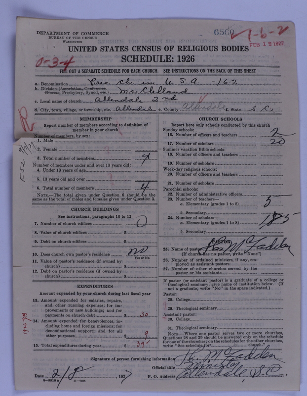 Scan of Presbyterian Church in the United States of America: 6560
