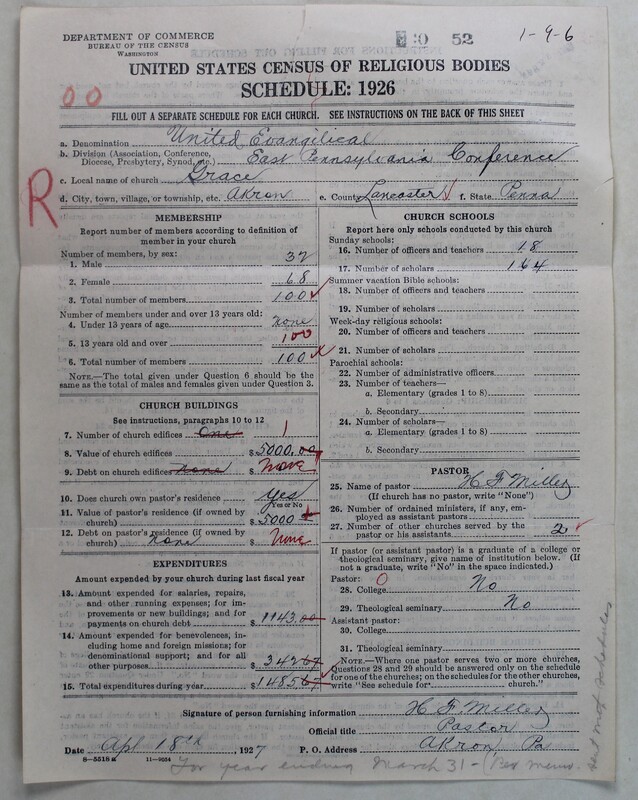 Scan of Evangelical Congregational Church: 52