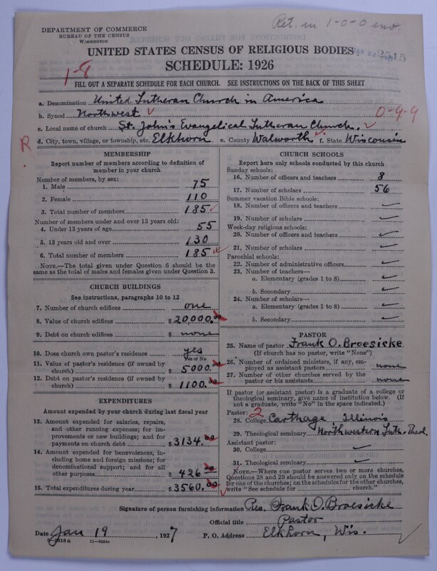 Scan of United Lutheran Church in America: 2515