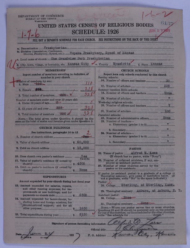 Scan of Presbyterian Church in the United States of America: 6137