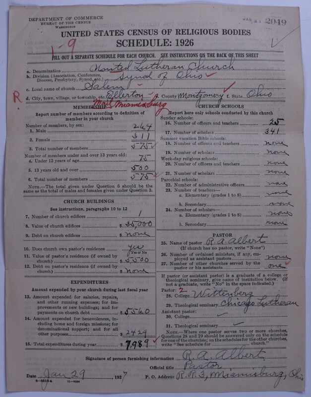 Scan of United Lutheran Church in America: 2049