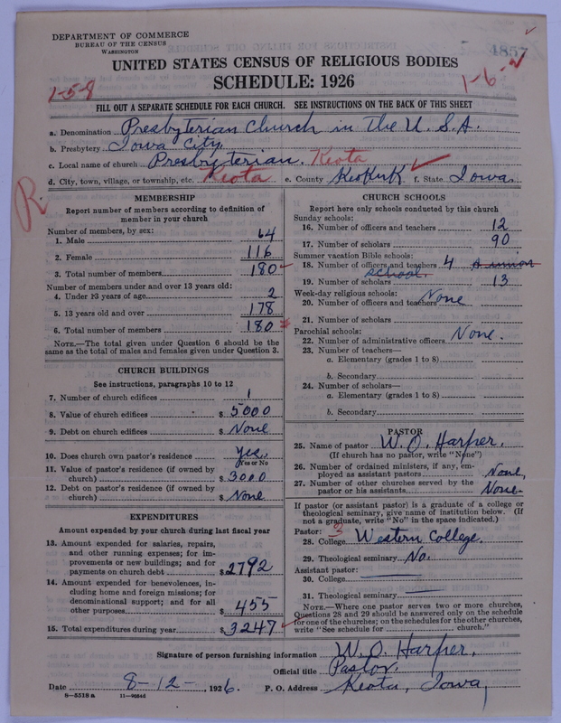 Scan of Presbyterian Church in the United States of America: 4857