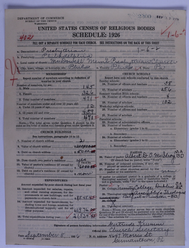 Scan of Presbyterian Church in the United States of America: 2200