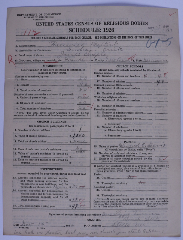 Scan of Free Will Baptists: 83