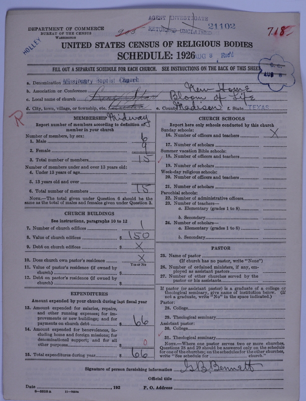 Scan of Negro Baptists: 21102