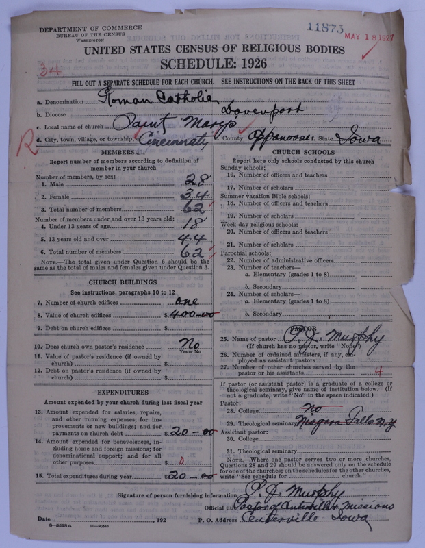 Scan of Roman Catholic Church: 11875