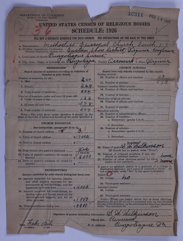 Scan of Methodist Episcopal Church, South: 15811